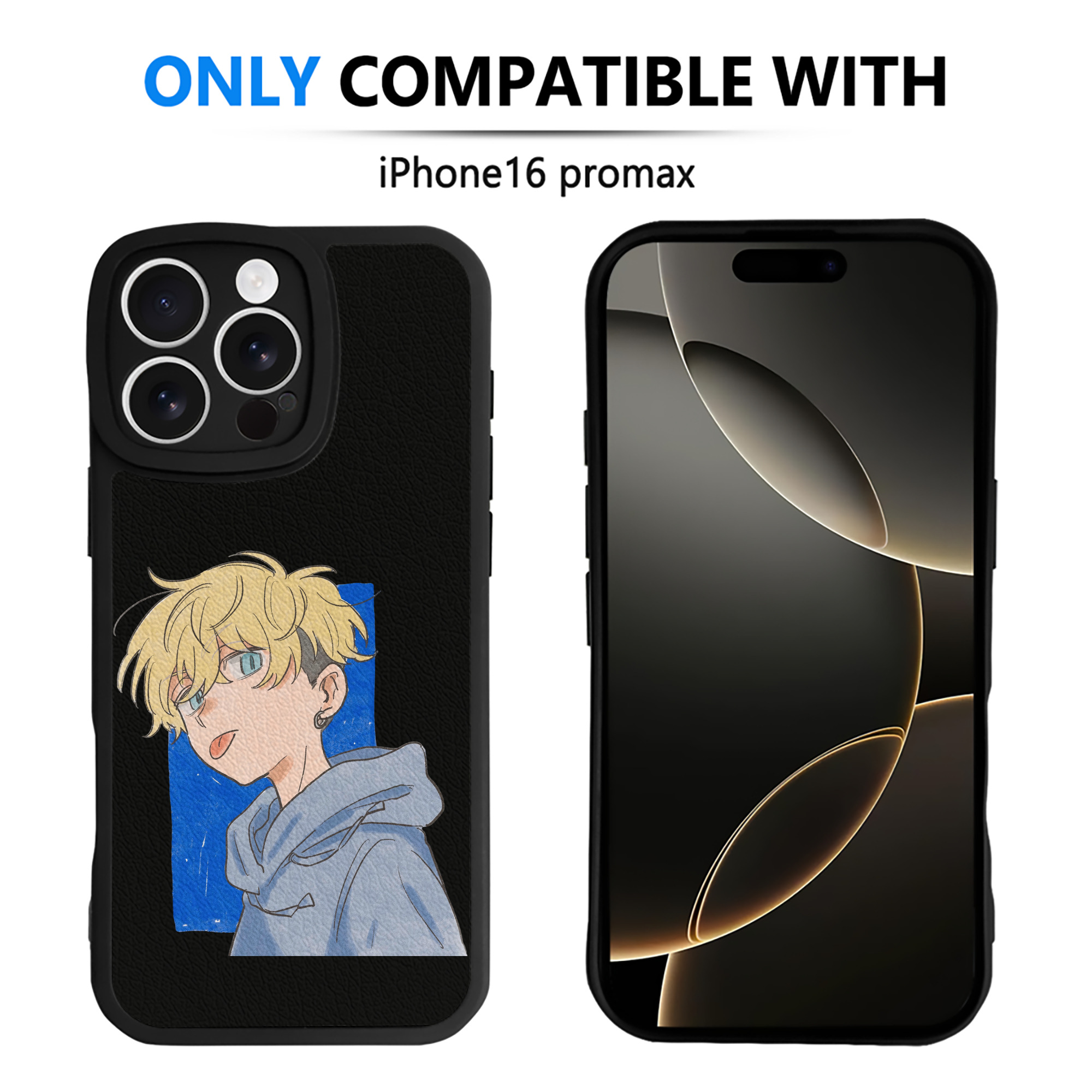 （画像用） 東京リベンジャーズ Tokyo Revengers 【iPhone 16シリーズ対応】シリコンスマホケース（レザー調） 材質：シリコン